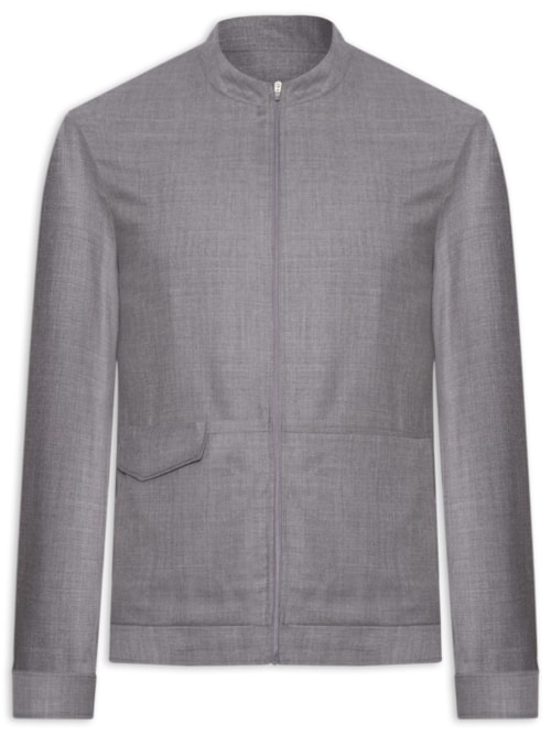 Jaqueta Masculina Portinhola - Cinza