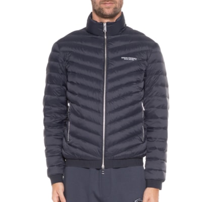 Jaqueta Masculina Puffer - Azul