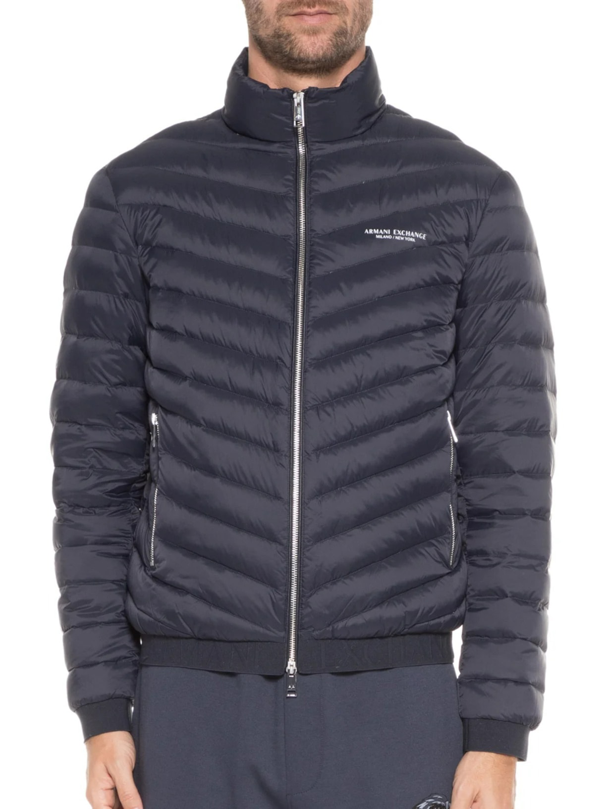 Jaqueta Masculina Puffer Azul Armani Exchange