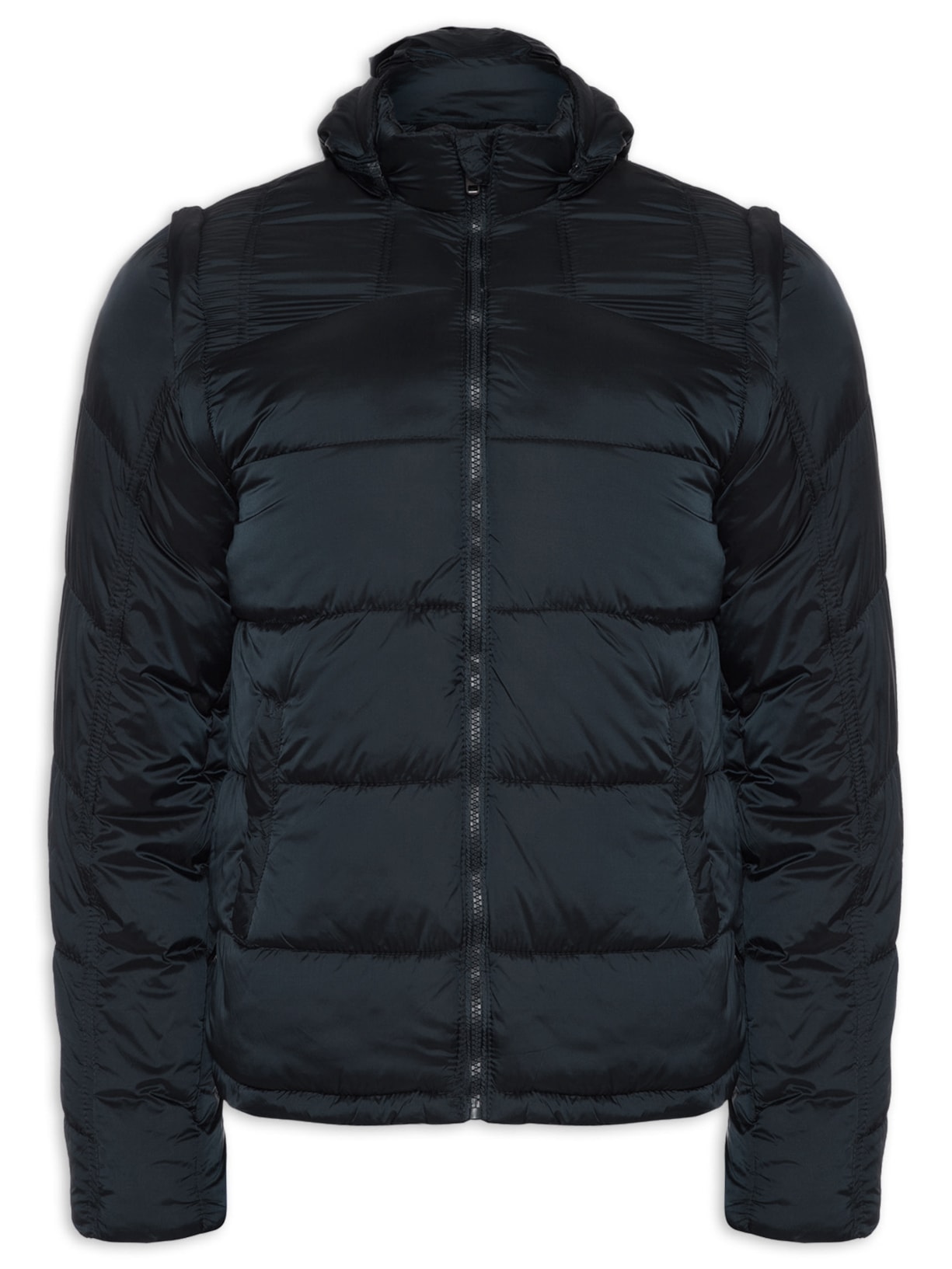 Jaqueta Masculina Puffer - Azul