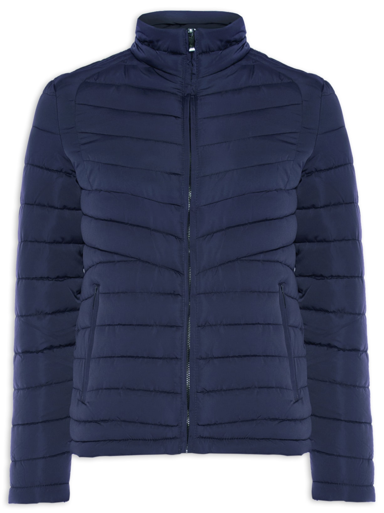 Jaqueta Masculina Puffer Básica - Azul