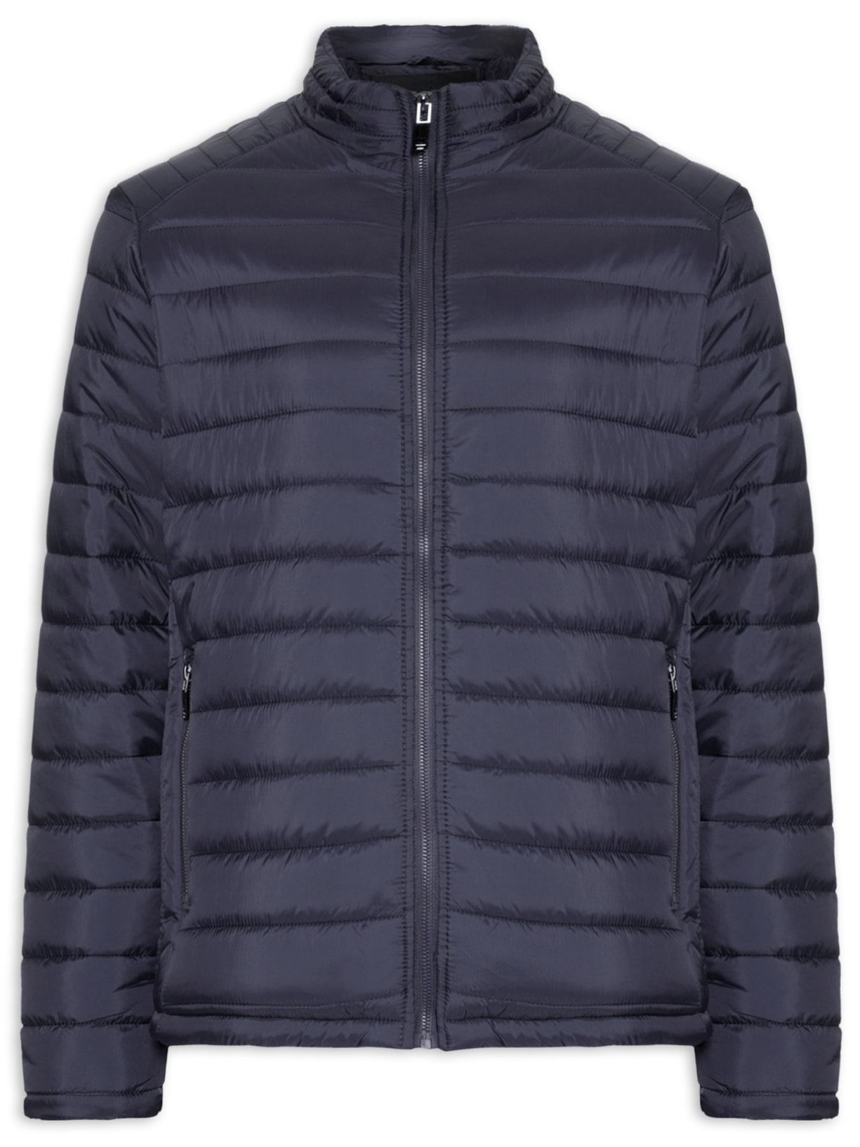 Jaqueta Masculina Puffer Básica - Azul