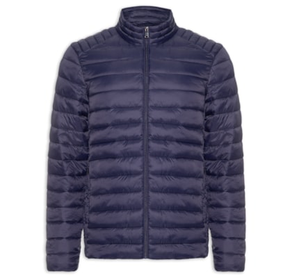 Jaqueta Masculina Puffer Básica - Azul