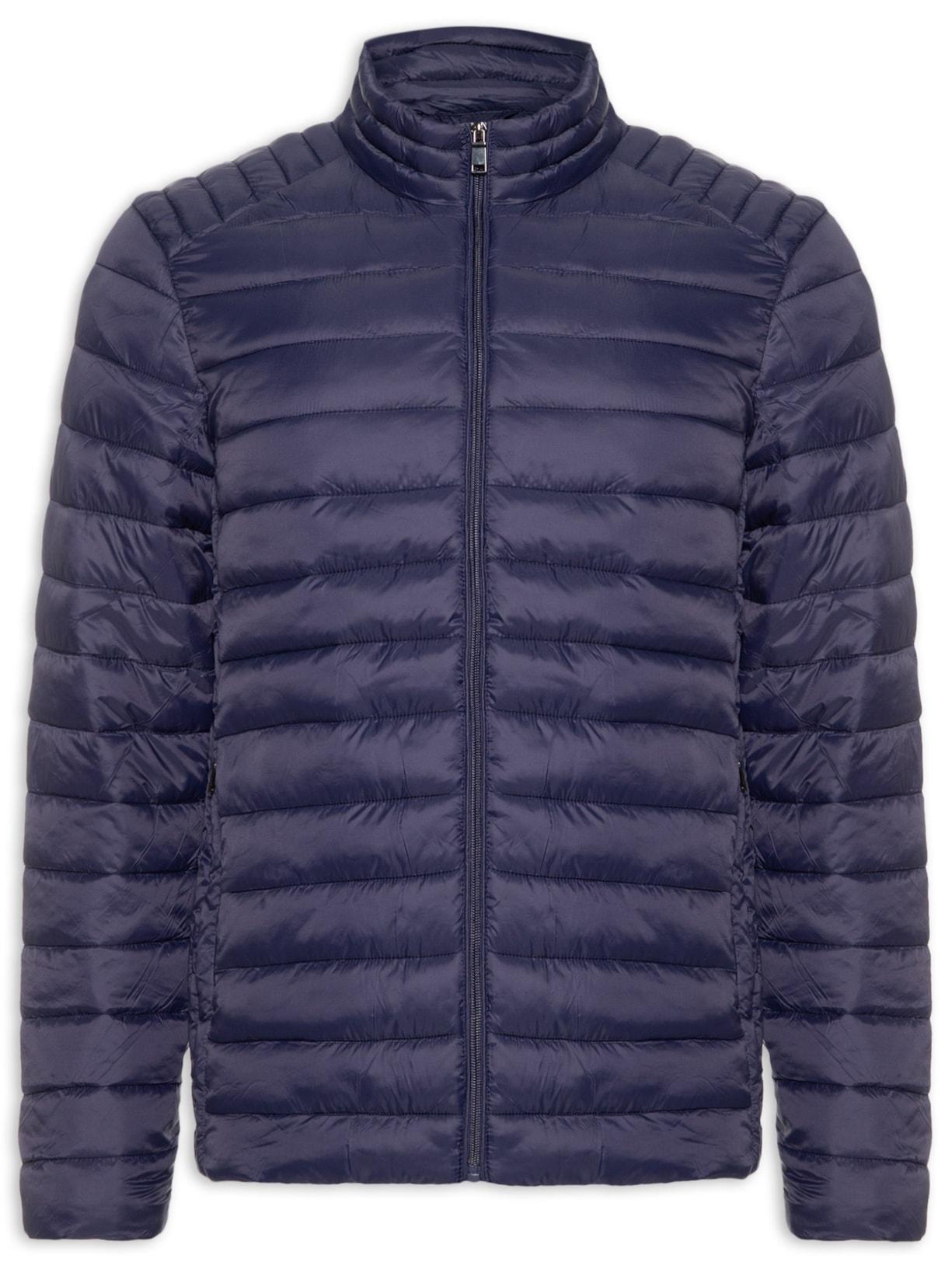 Jaqueta Masculina Puffer Básica - Azul