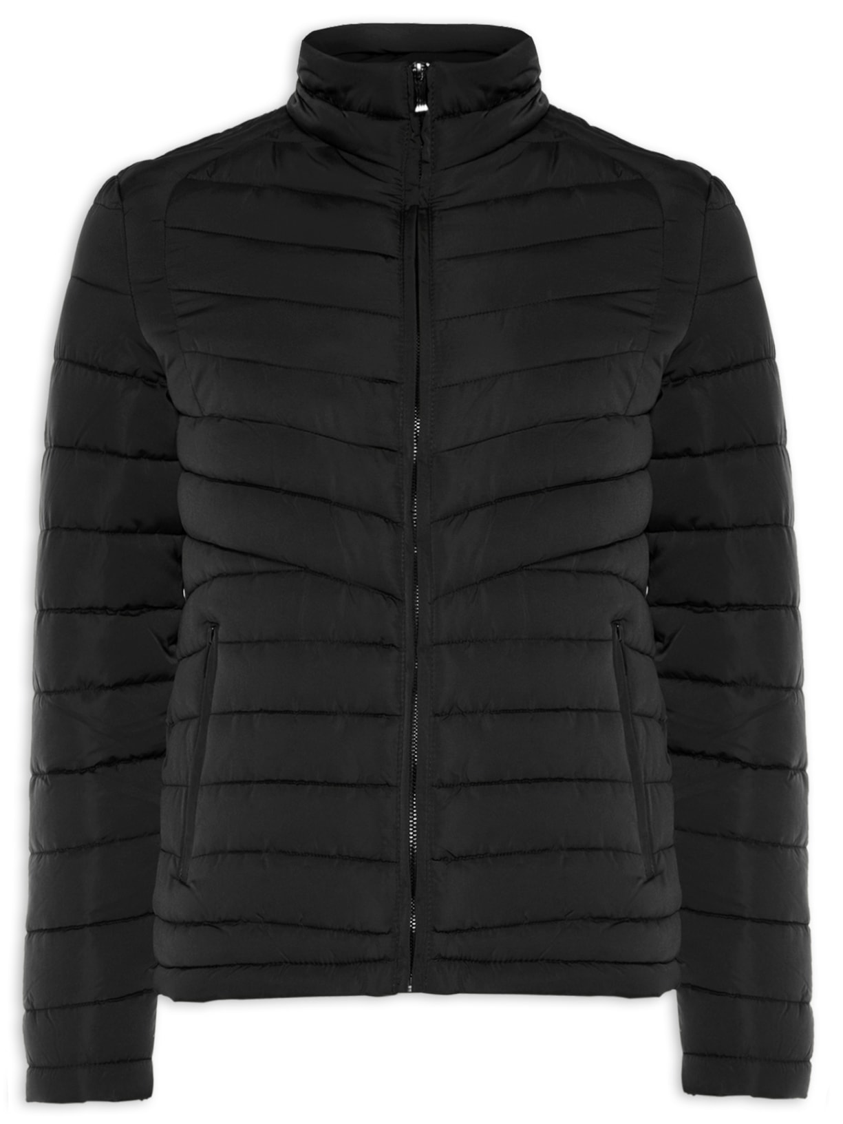 Jaqueta Masculina Puffer Básica - Preto