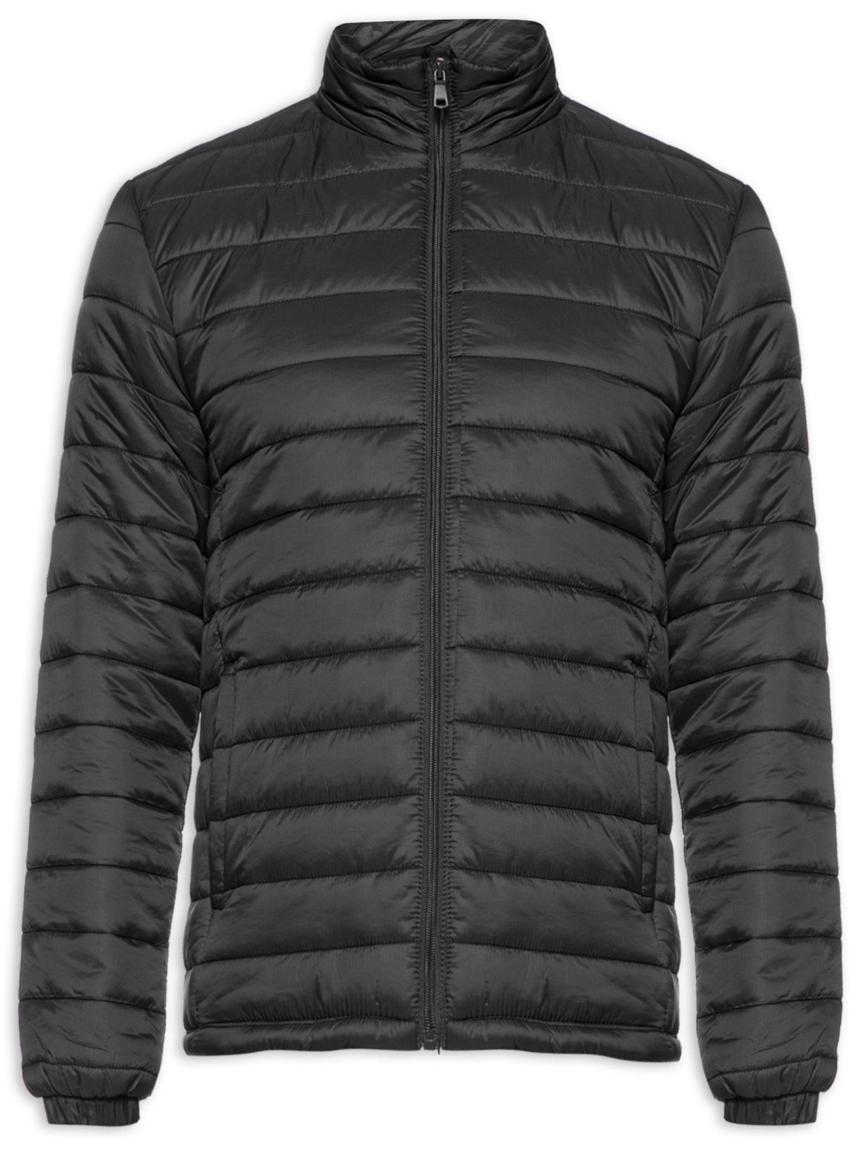 Jaqueta Masculina Puffer Básica - Preto
