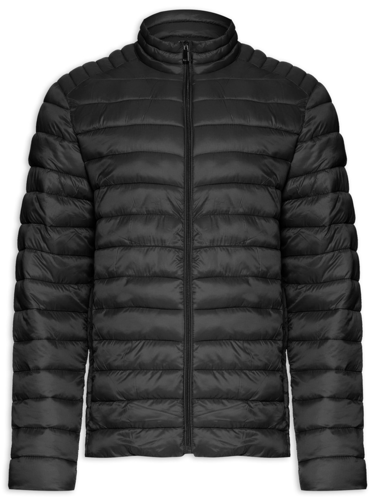 Jaqueta Masculina Puffer Basica - Preto