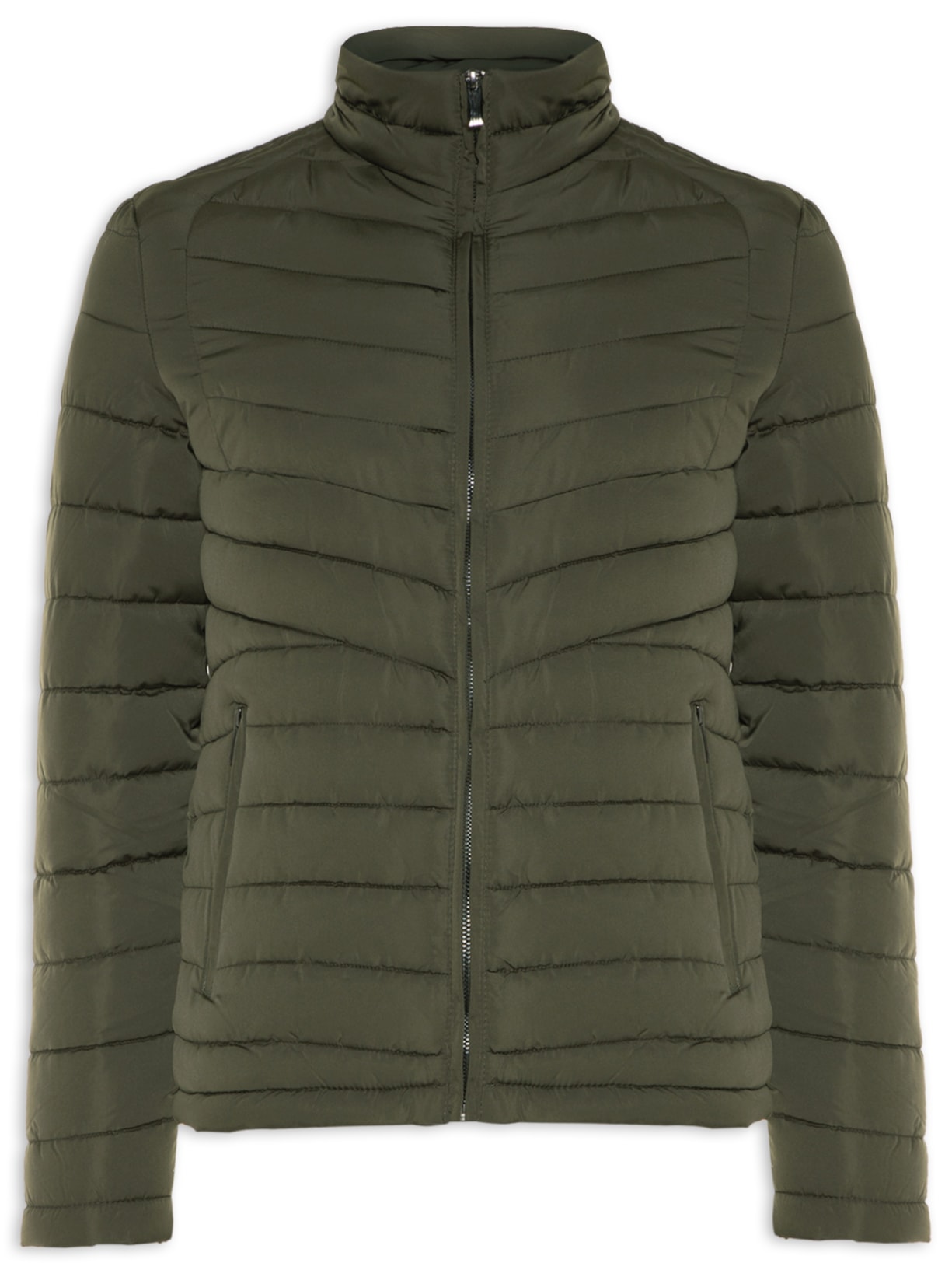 Jaqueta Masculina Puffer Básica - Verde