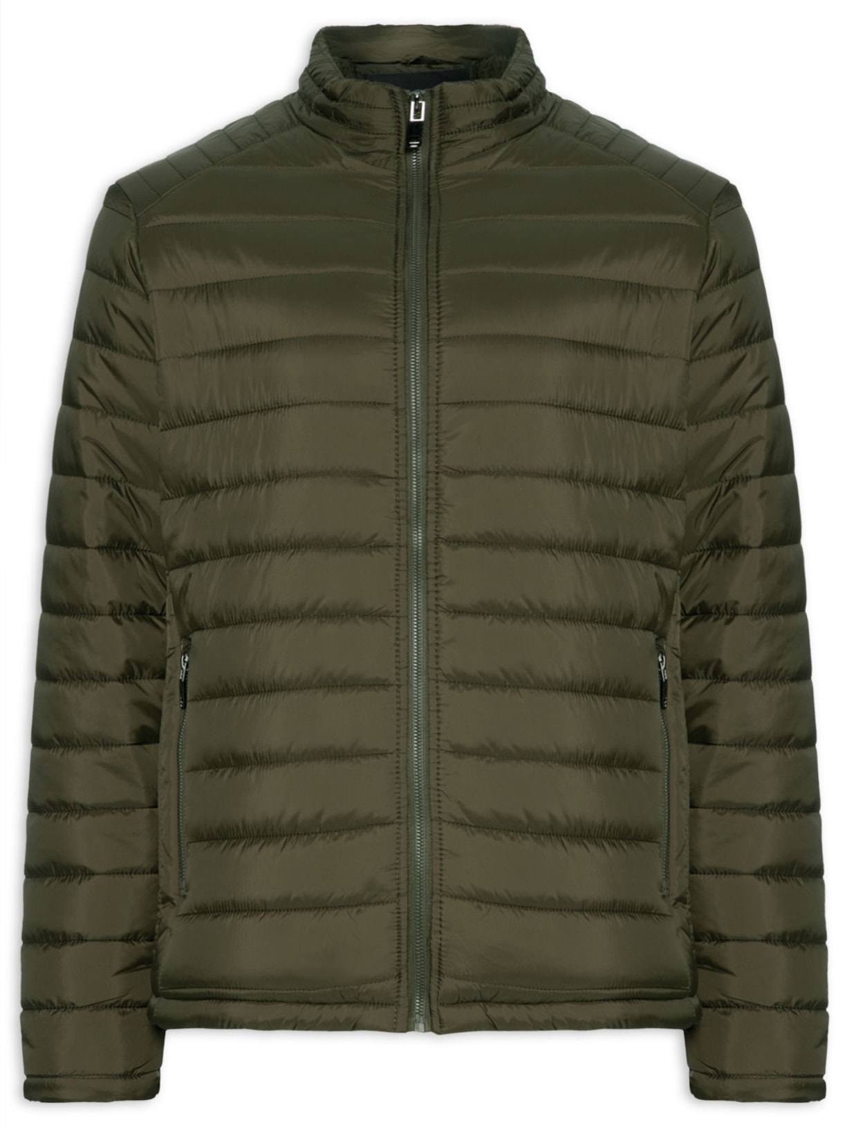 Jaqueta Masculina Puffer Básica - Verde