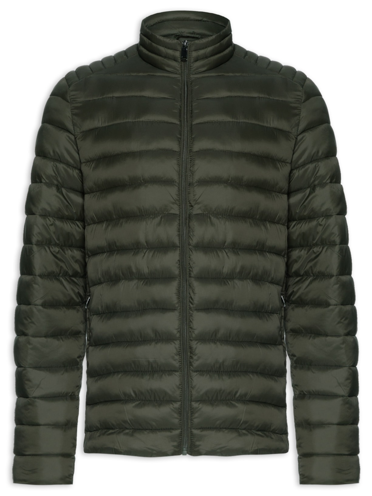 Jaqueta Masculina Puffer Basica - Verde