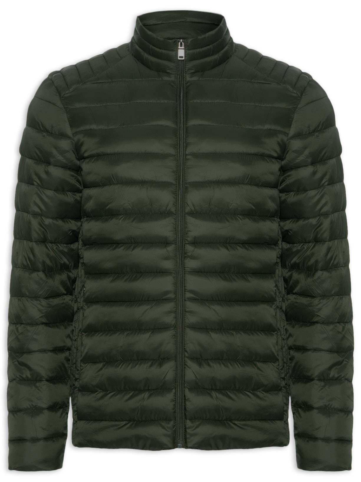 Jaqueta Masculina Puffer Básica - Verde