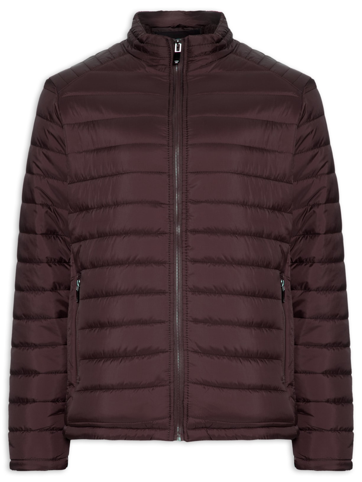 Jaqueta Masculina Puffer Básica - Vermelho