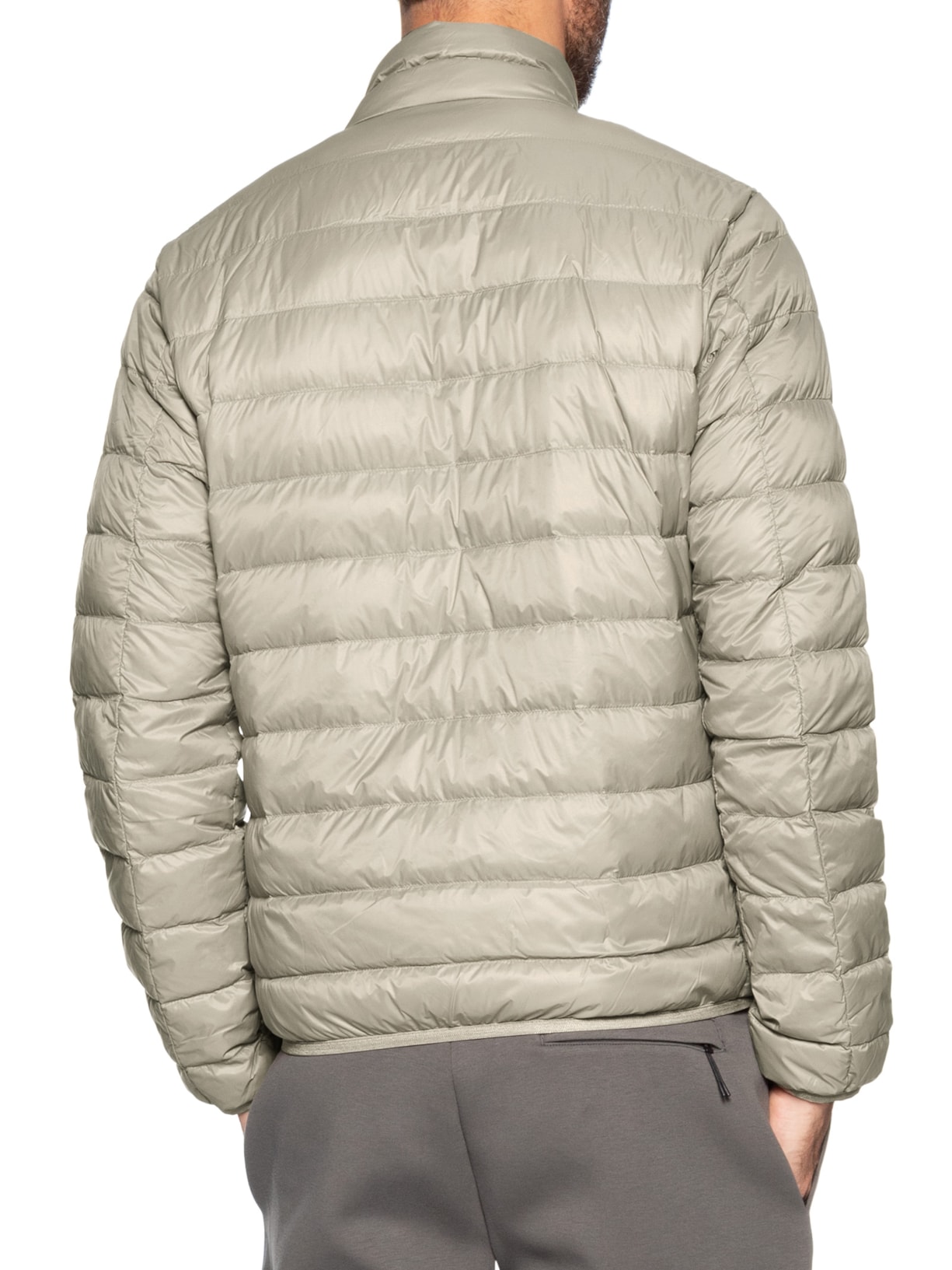 Jaqueta Masculina Puffer Bege Ea7 Emporio Armani