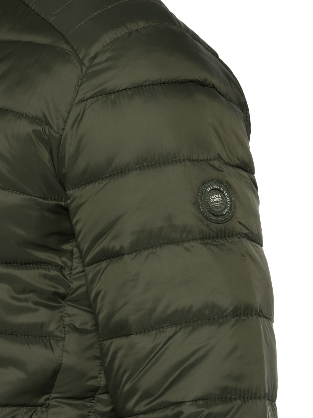 Jaqueta Masculina Puffer Bradley Light Verde Jack & Jones