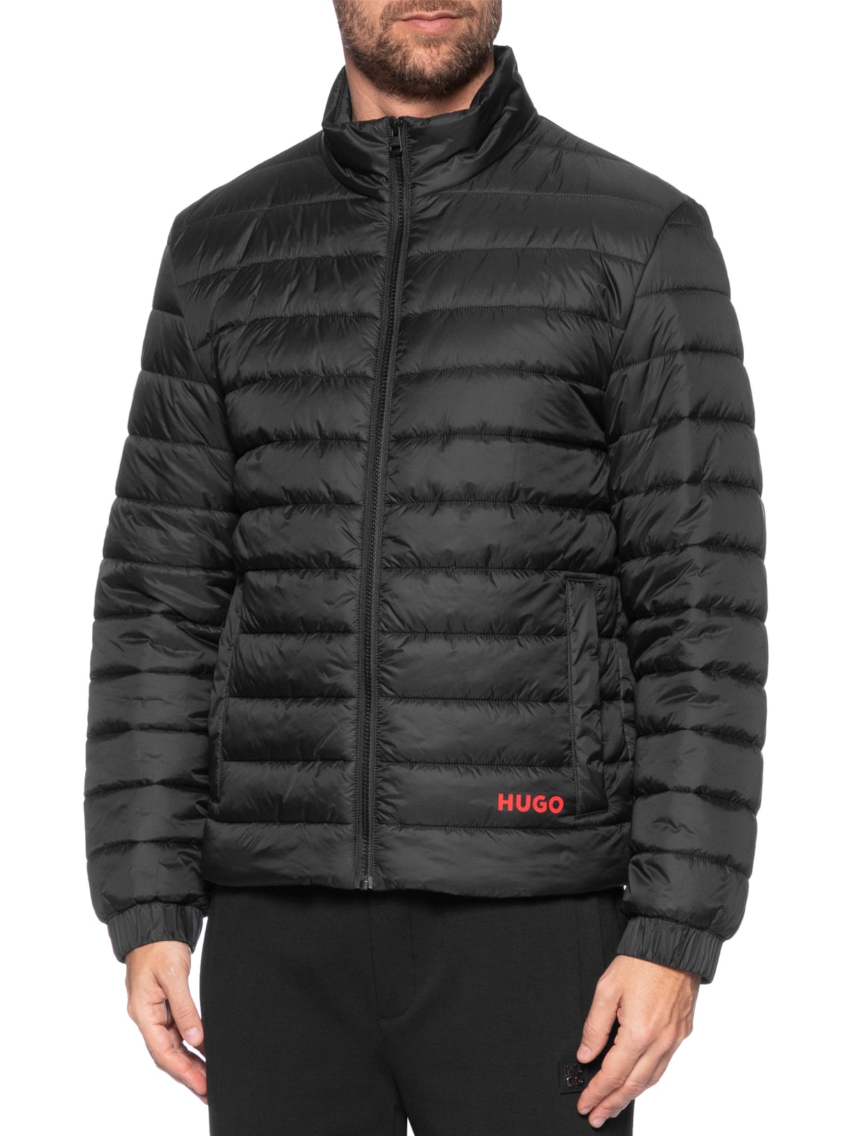 Jaqueta Masculina Puffer Brenti Preto Hugo