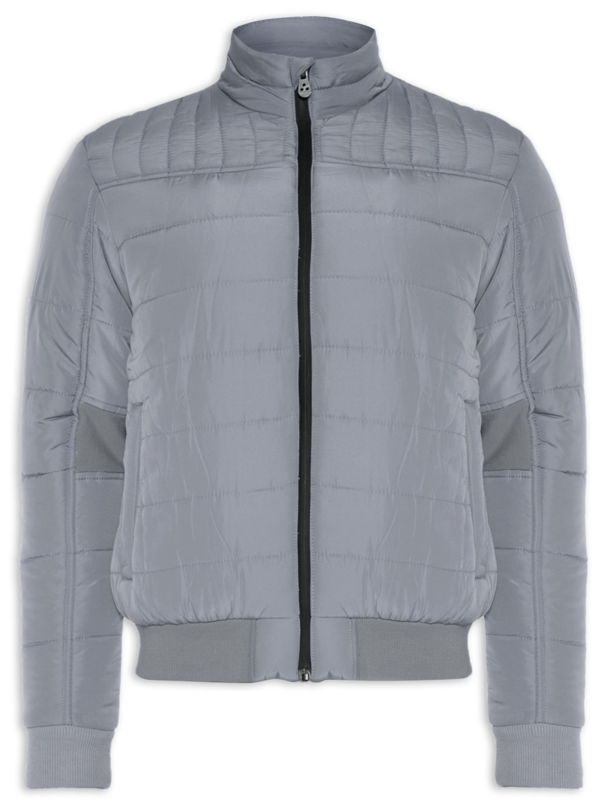 Jaqueta Masculina Puffer - Cinza