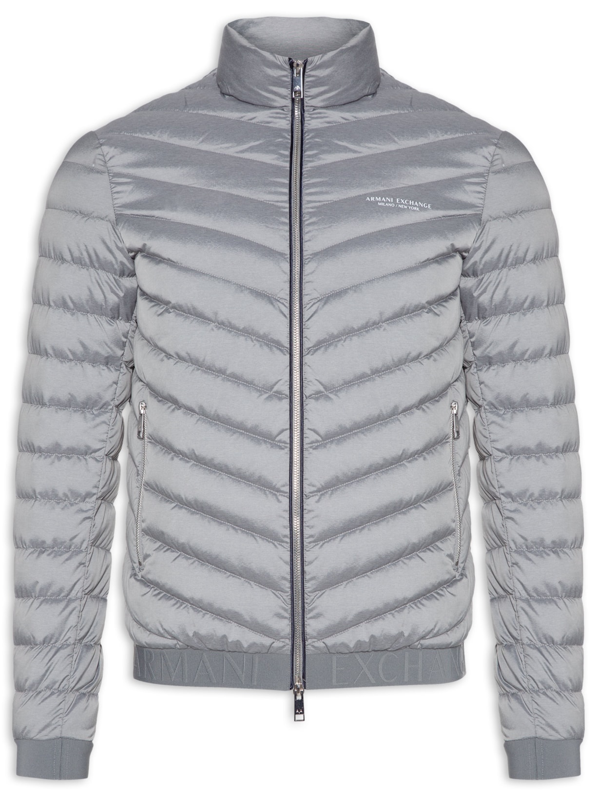 Jaqueta Masculina Puffer - Cinza