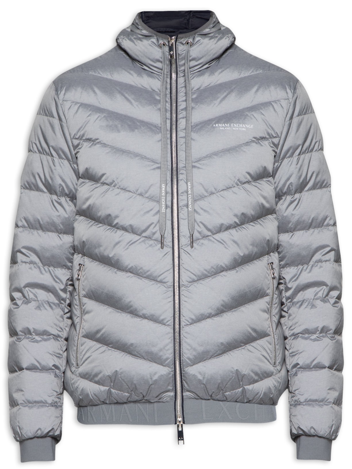 Jaqueta Masculina Puffer - Cinza