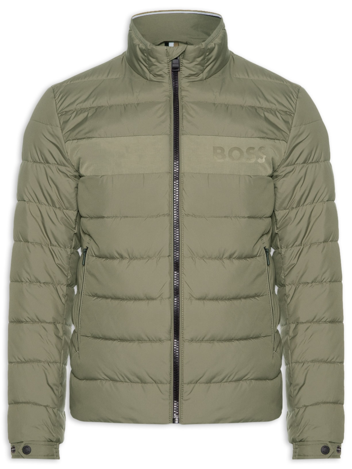 Jaqueta Masculina Puffer Collab Steiff H-Cenitos Marrom Boss