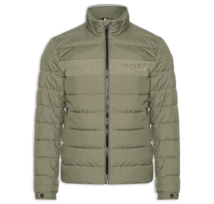 Jaqueta Masculina Puffer Collab Steiff H-Cenitos - Marrom