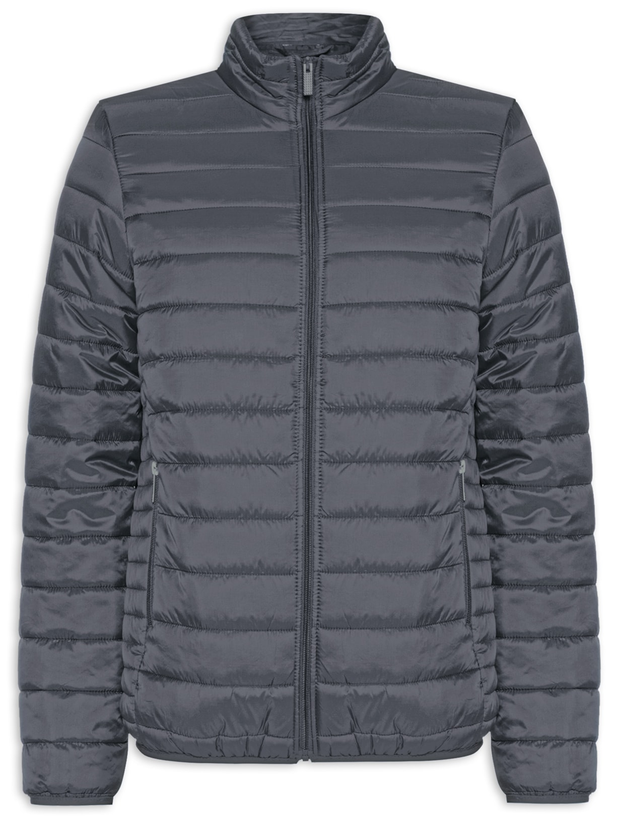 Jaqueta Masculina Puffer Colors - Cinza
