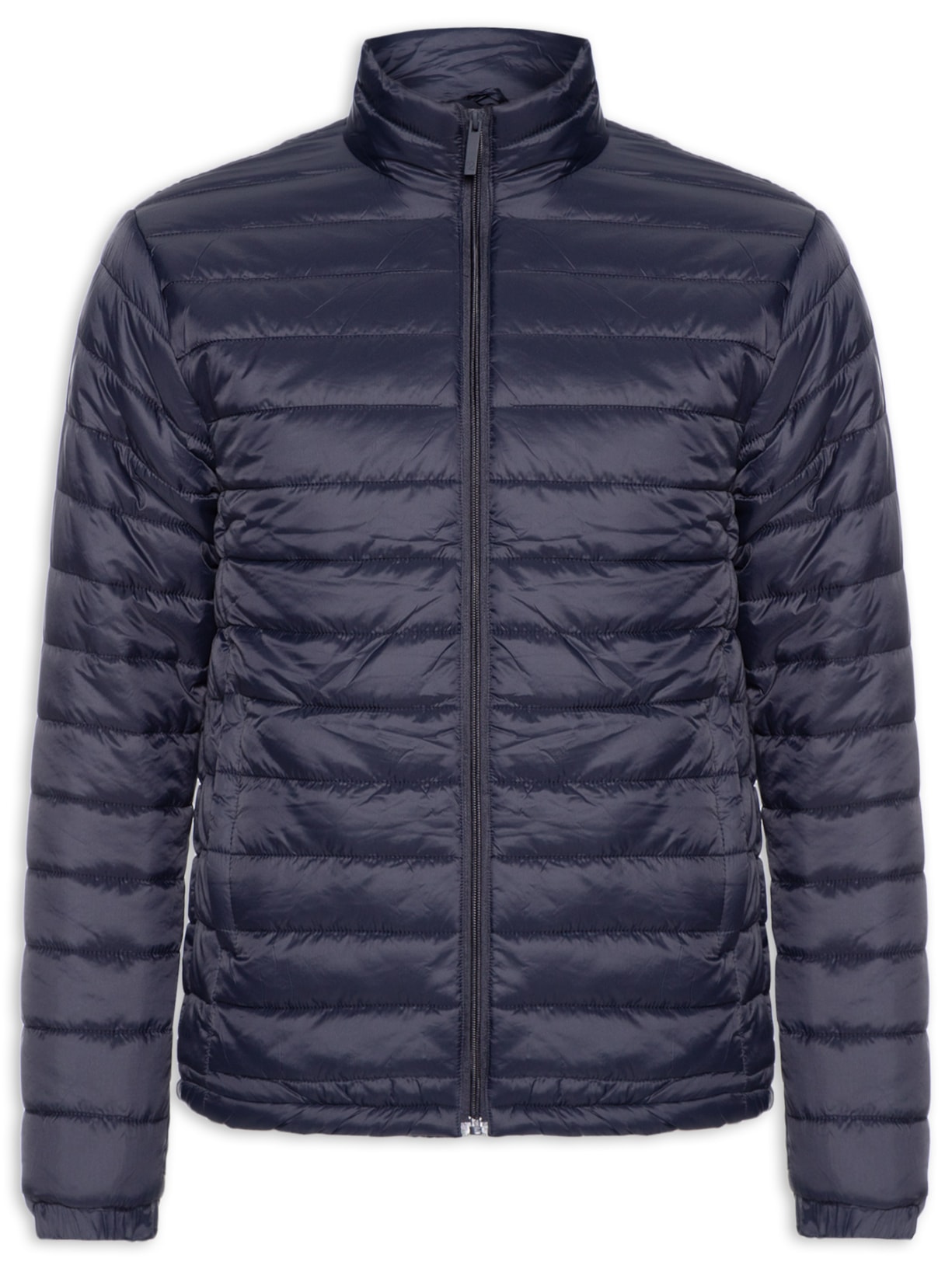 Jaqueta Masculina Puffer Com Saquinho Azul '2 Essential