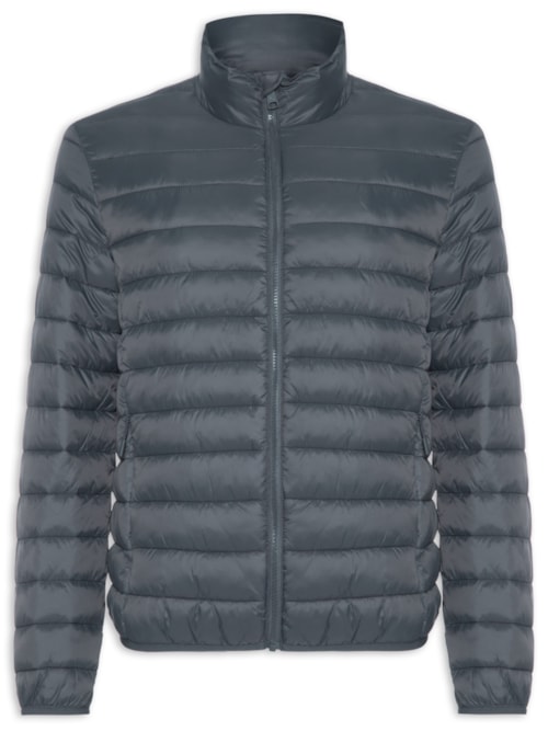 Jaqueta Masculina Puffer Downtown - Cinza