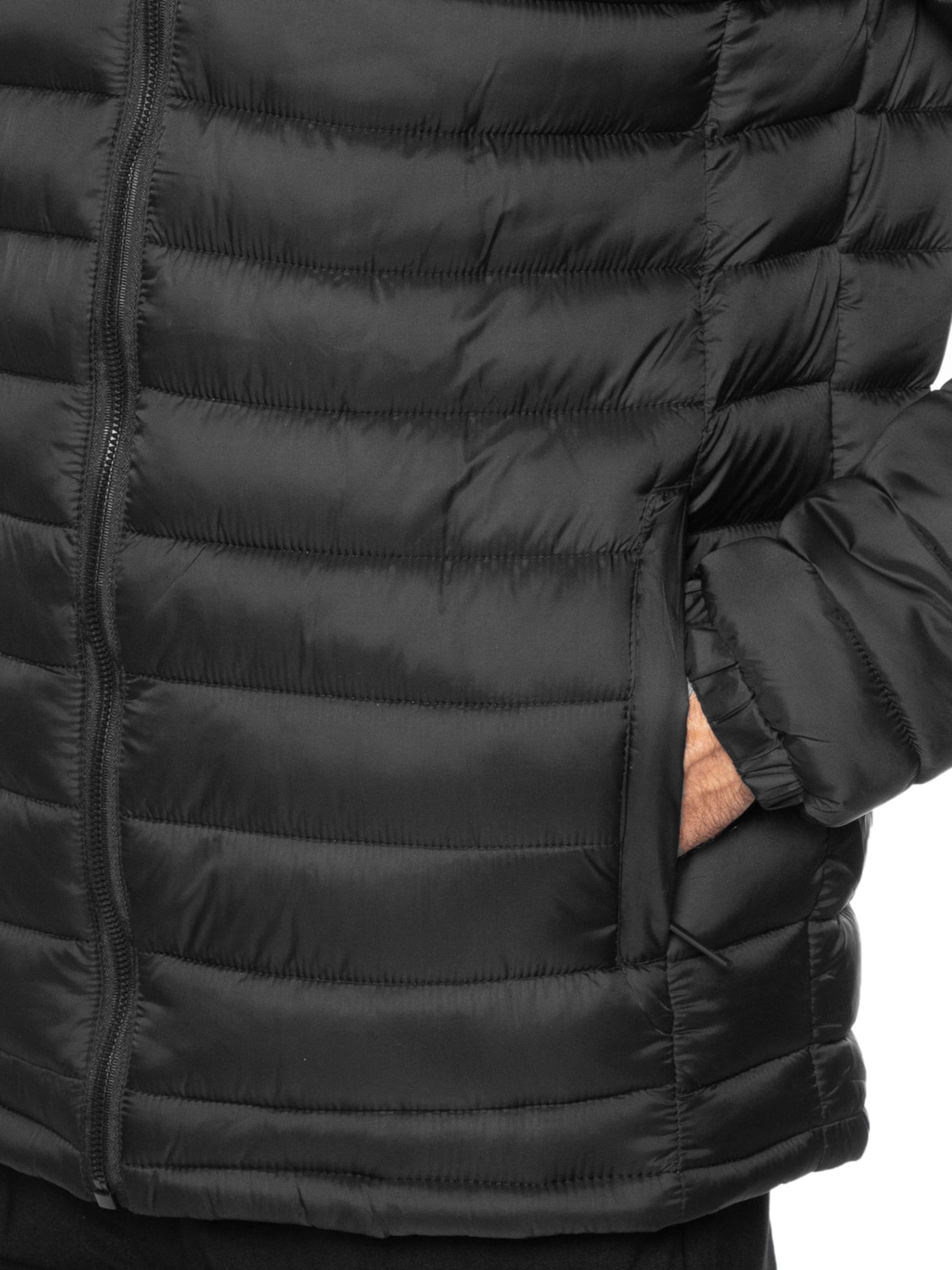Jaqueta Masculina Puffer Dupla Face Azul '2 Essential