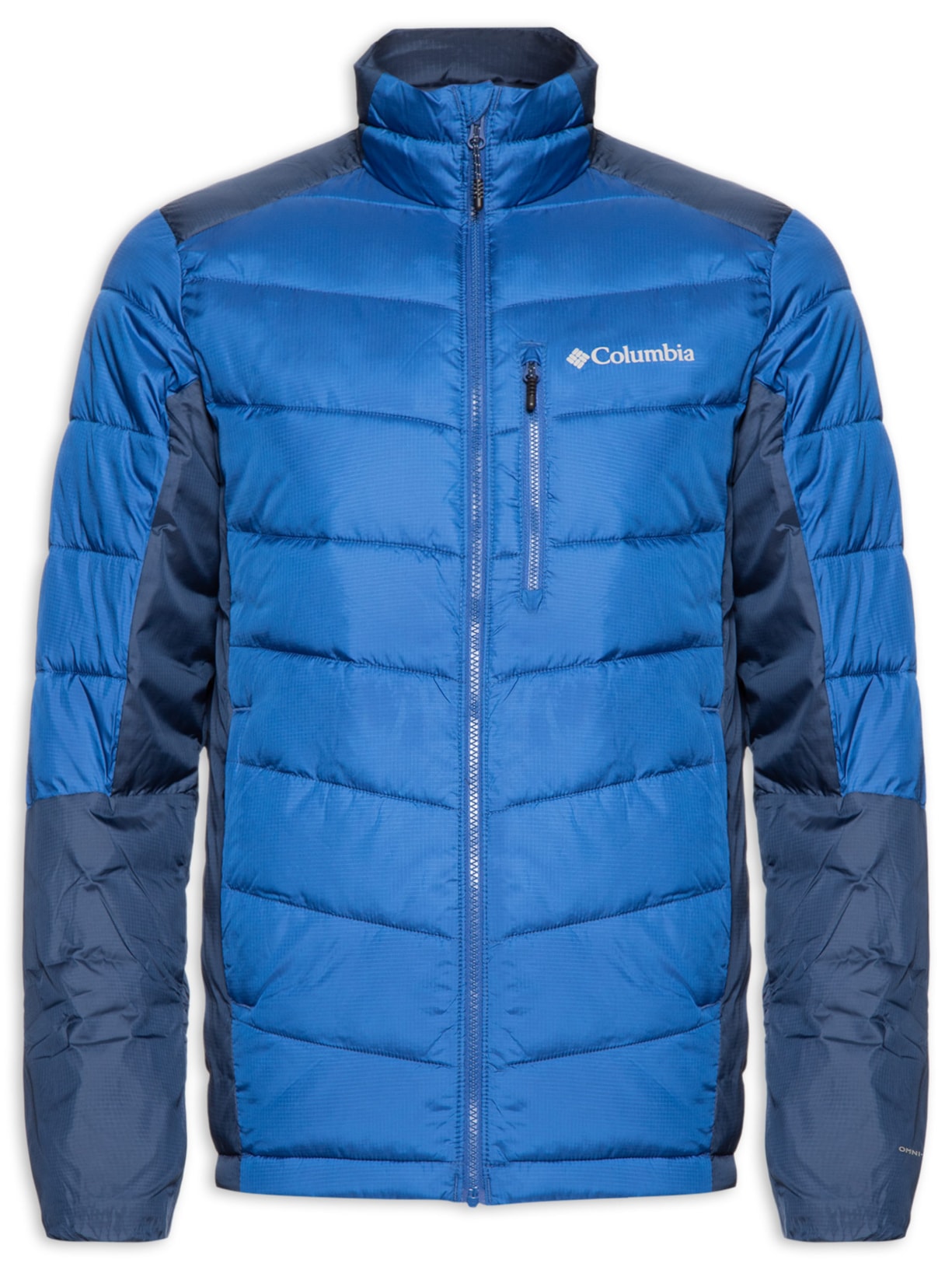 Jaqueta Masculina Puffer Labyrinth Loop Azul Columbia