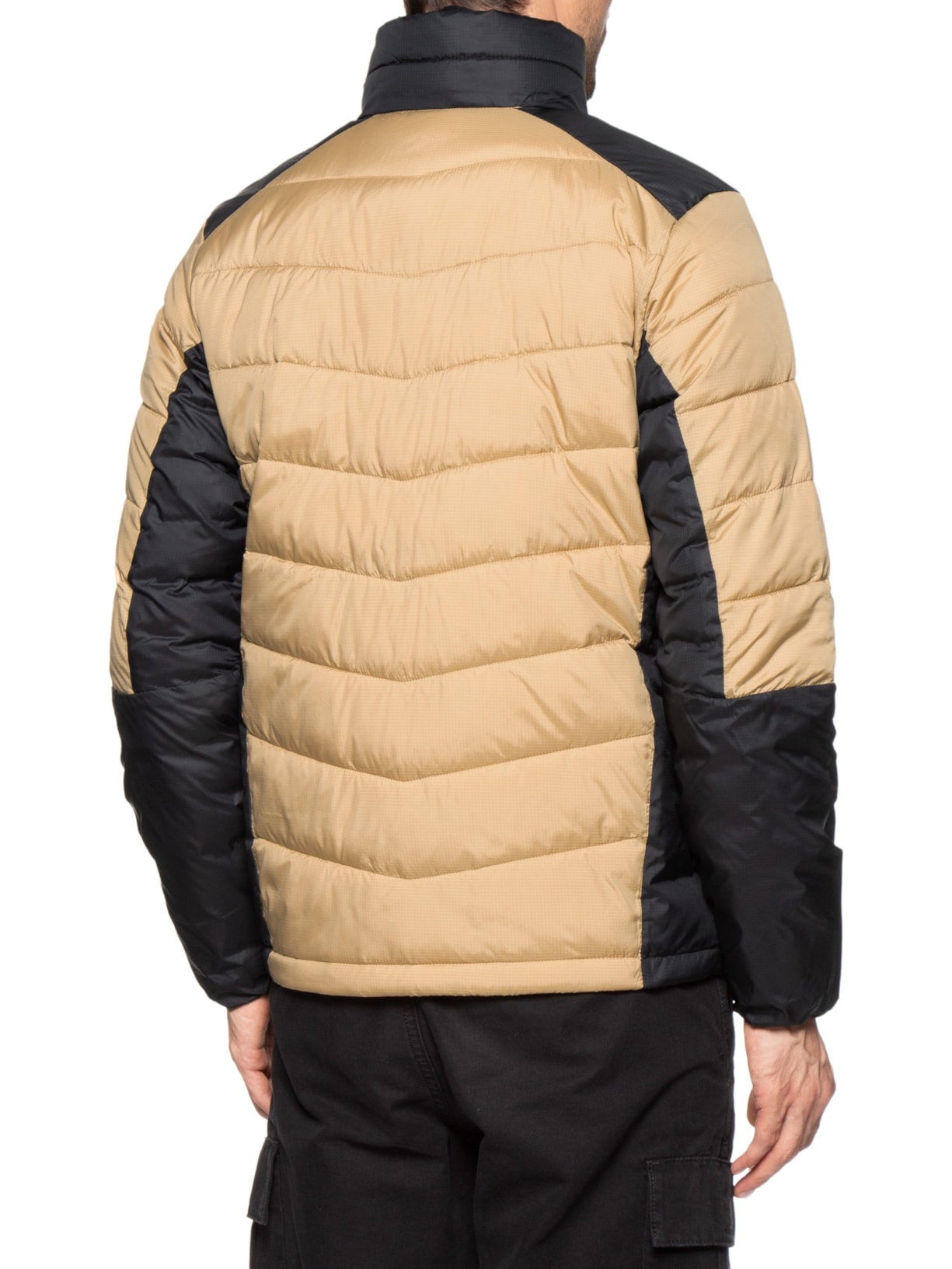 Jaqueta Masculina Puffer Labyrinth Loop Bege Columbia
