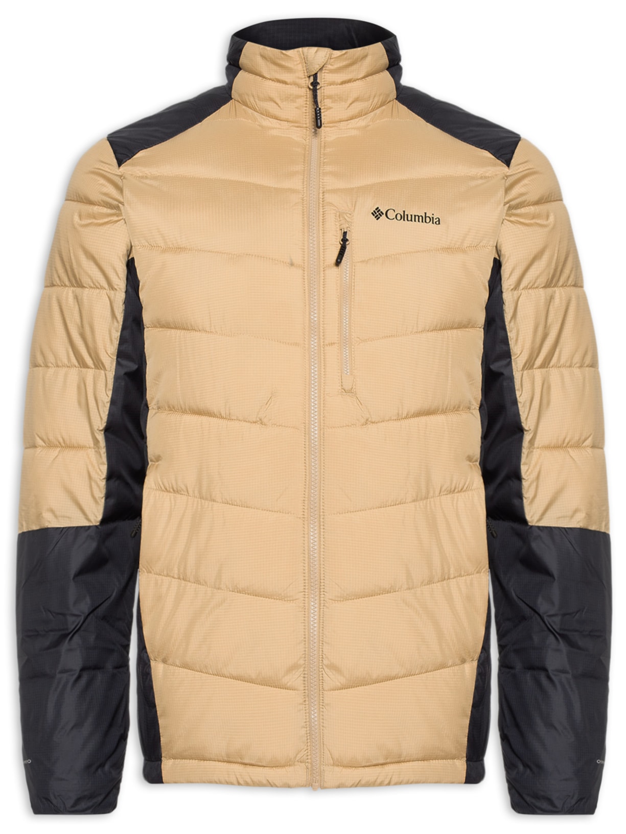 Jaqueta Masculina Puffer Labyrinth Loop Bege Columbia