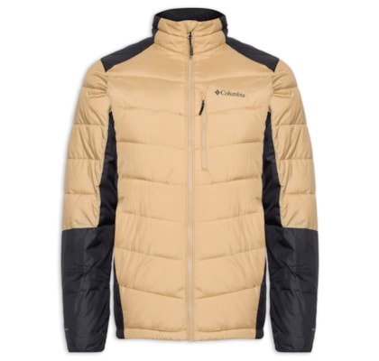 Jaqueta Masculina Puffer Labyrinth Loop™ - Bege