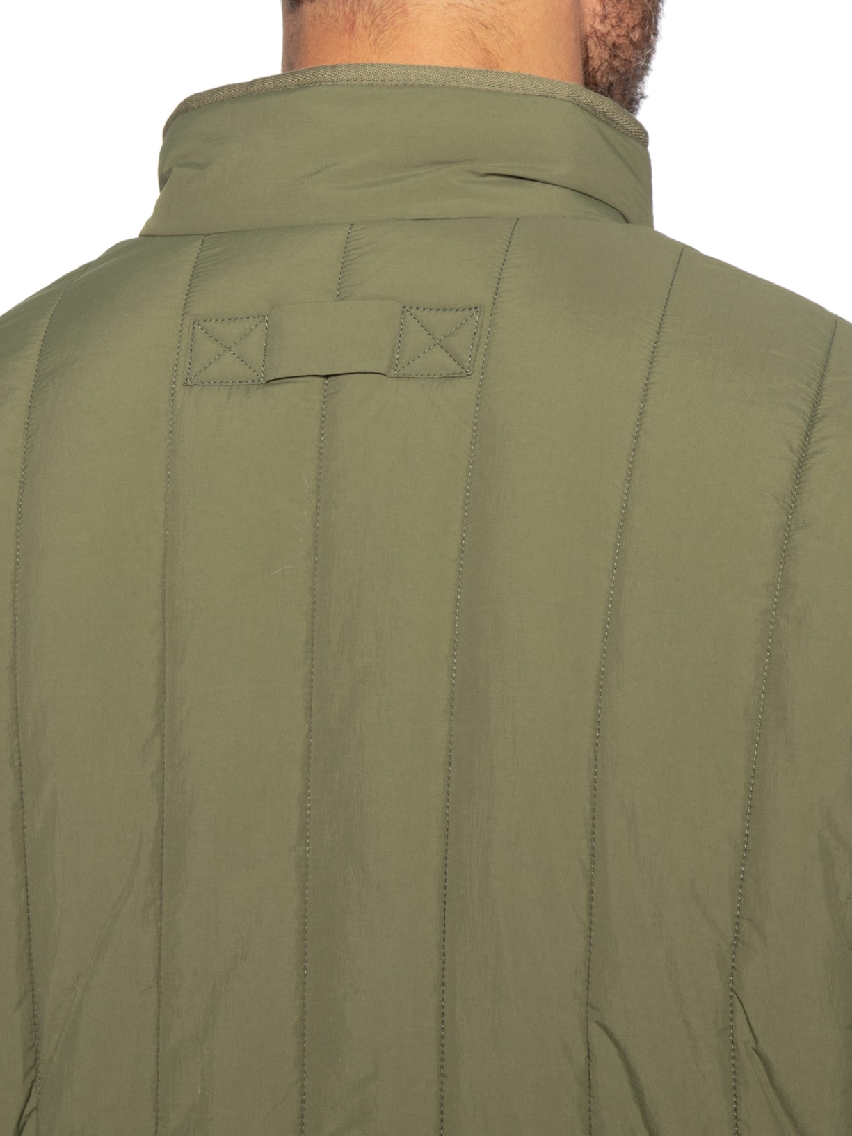 Jaqueta Masculina Puffer Logo Detail Brenoto Verde Hugo