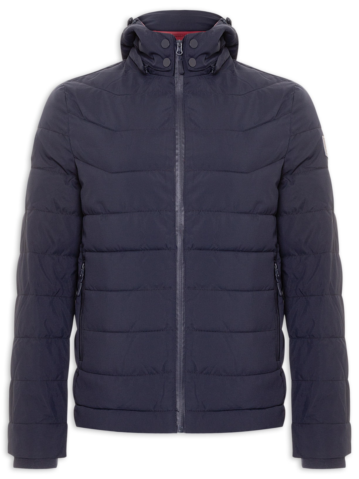 Jaqueta Masculina Puffer Londres Azul Pineapple