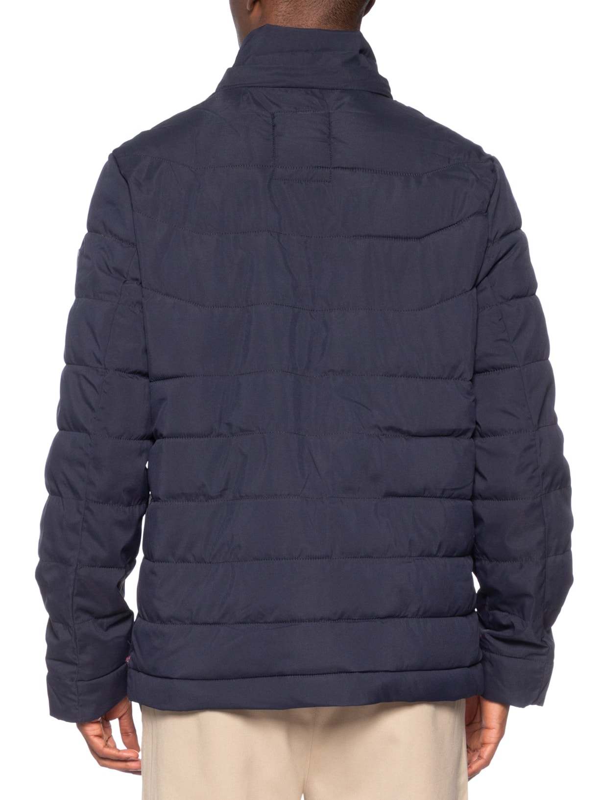 Jaqueta Masculina Puffer Londres Azul Pineapple