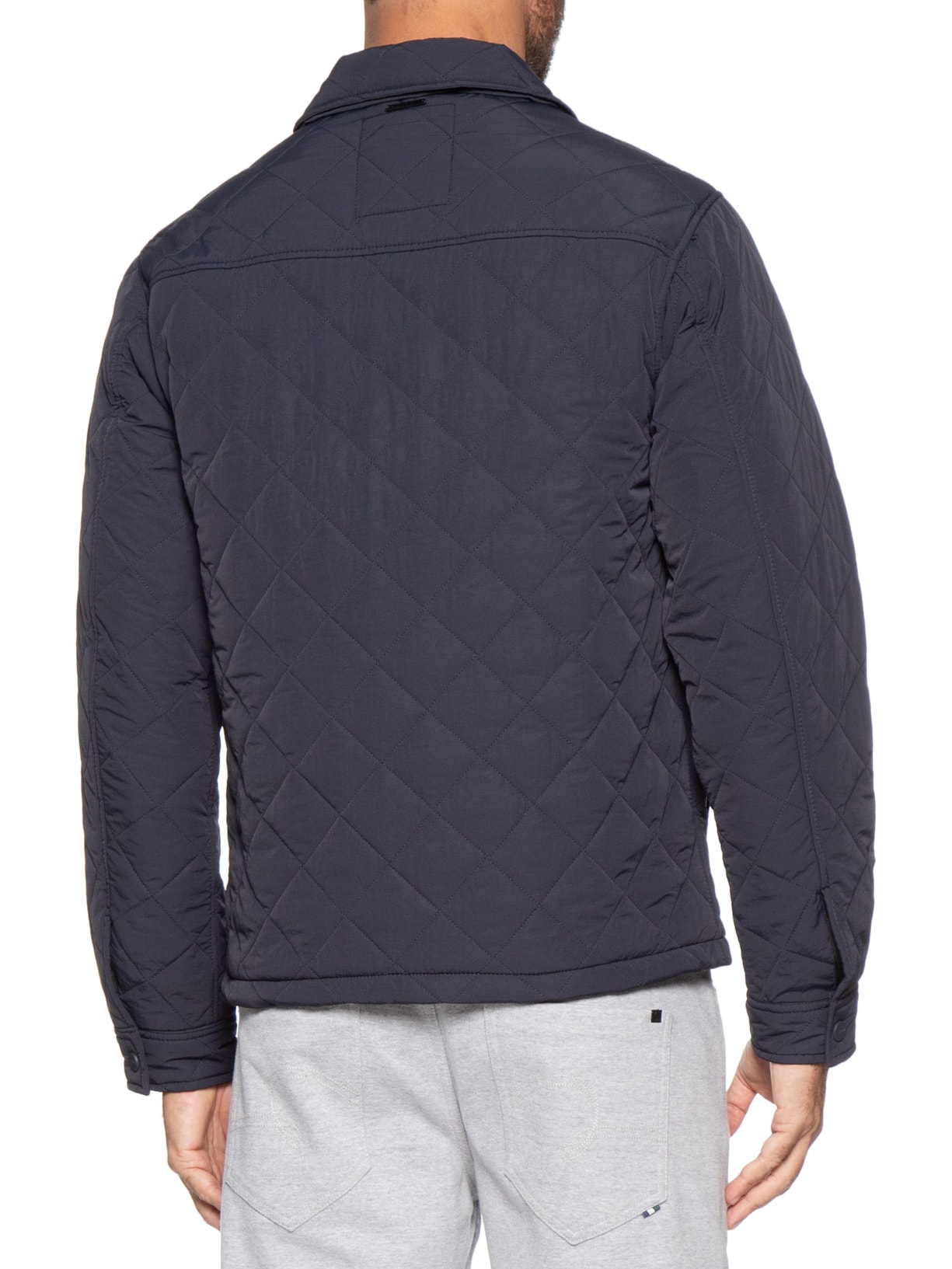 Jaqueta Masculina Puffer Novo Matelasse Azul Reserva