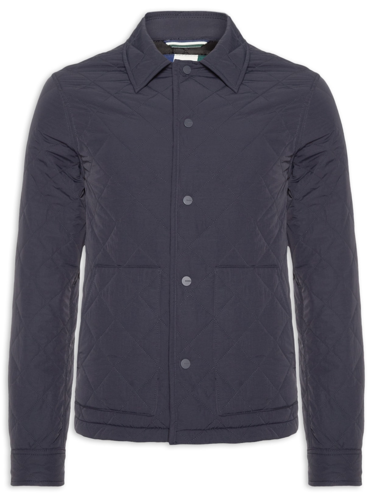 Jaqueta Masculina Puffer Novo Matelasse - Azul