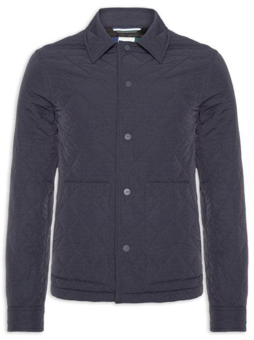 Jaqueta Masculina Puffer Novo Matelasse - Azul
