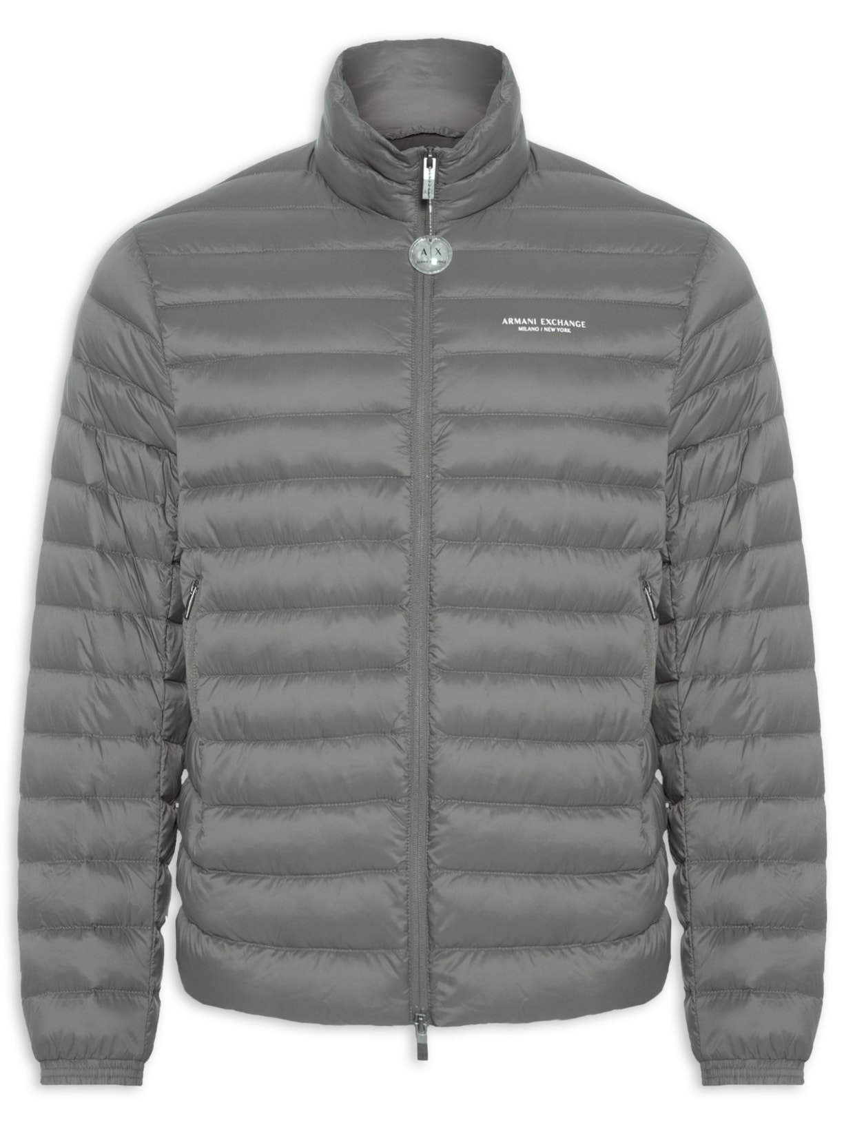 Jaqueta Masculina Puffer Piumino - Cinza