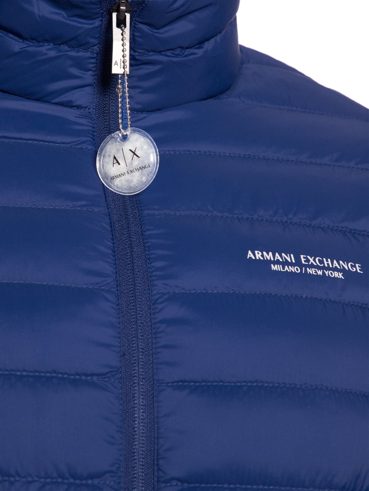 Jaqueta Masculina Puffer Piumino Down Jacket Azul Armani Exchange