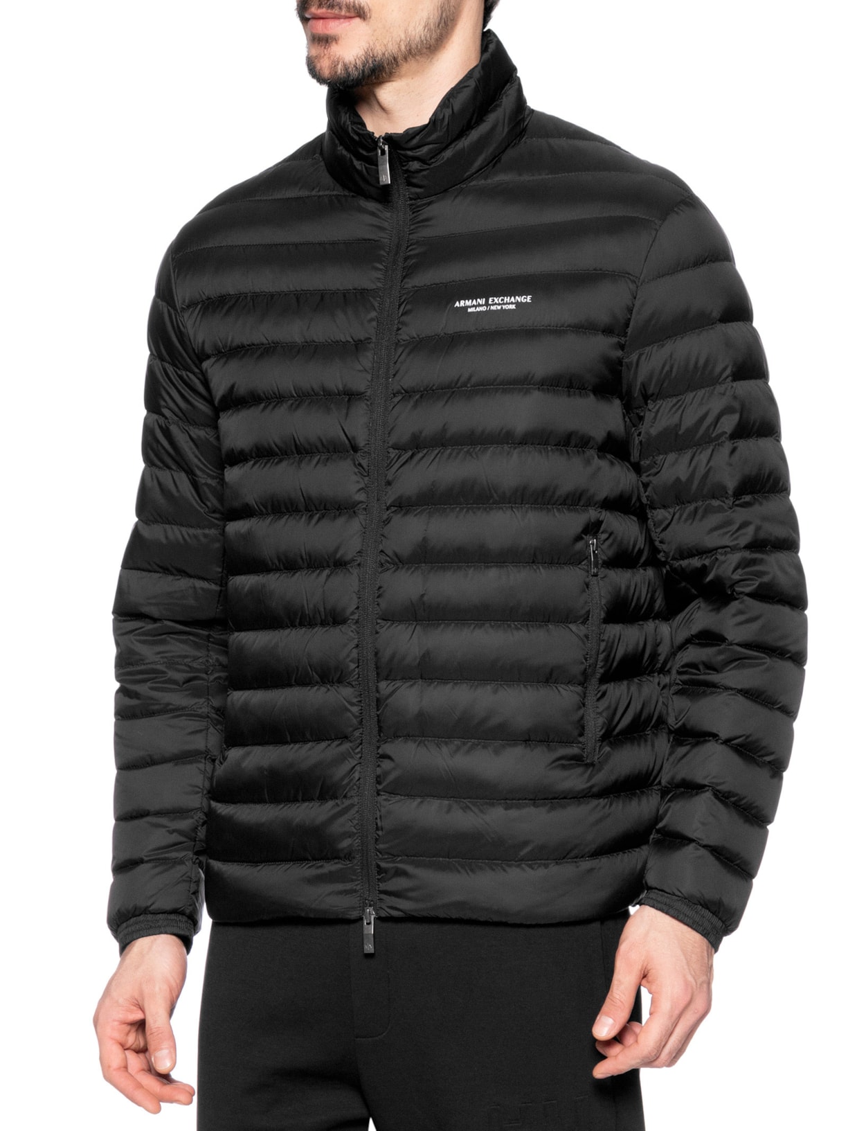 Jaqueta Masculina Puffer Piumino Preto Armani Exchange