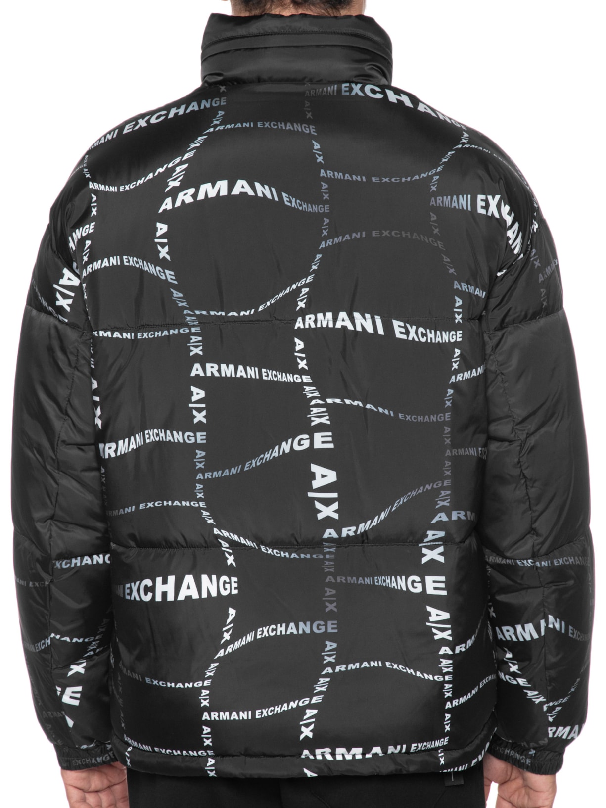 Jaqueta Masculina Puffer Preto Armani Exchange