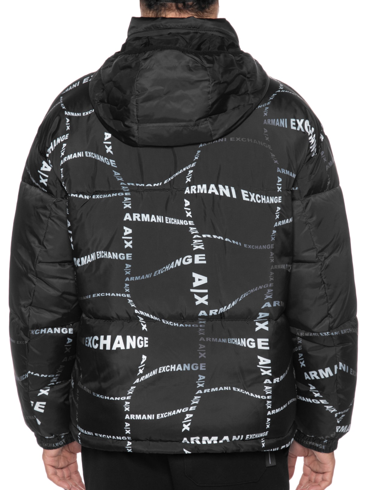 Jaqueta Masculina Puffer Preto Armani Exchange