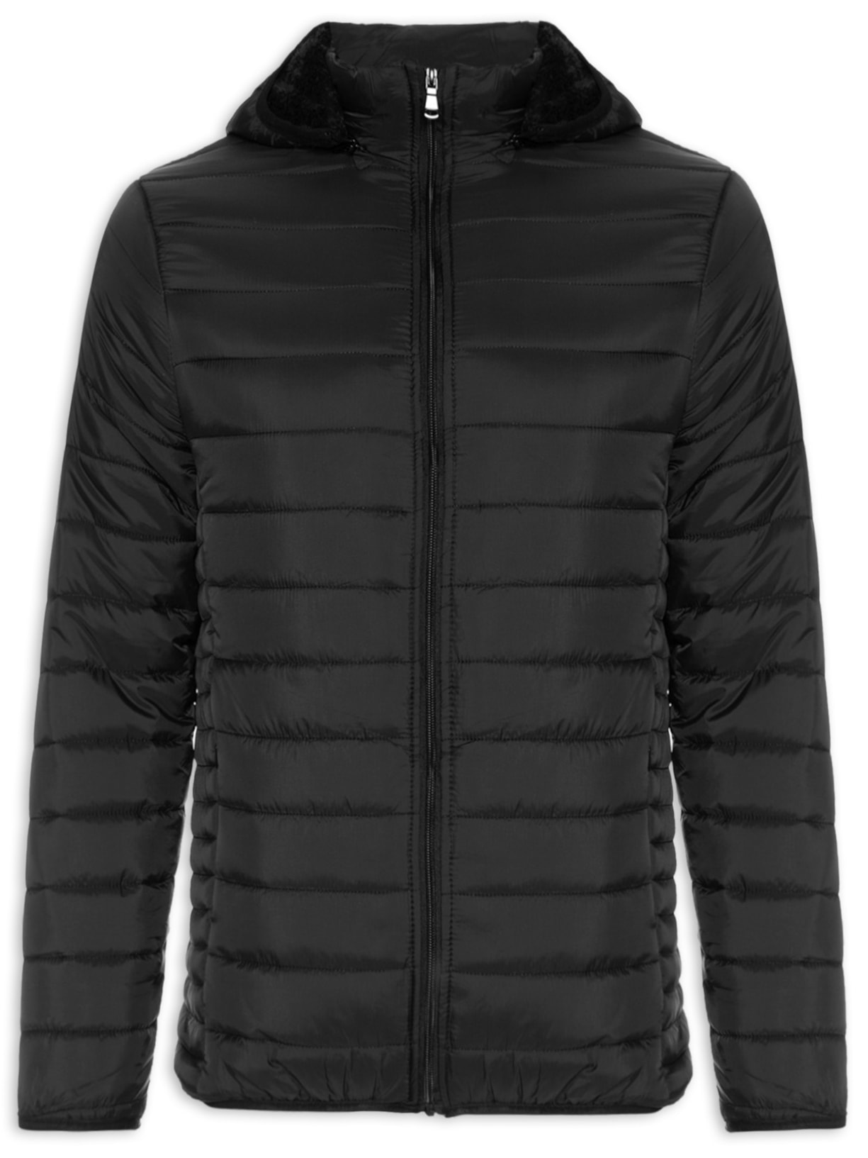 Jaqueta Masculina Puffer - Preto