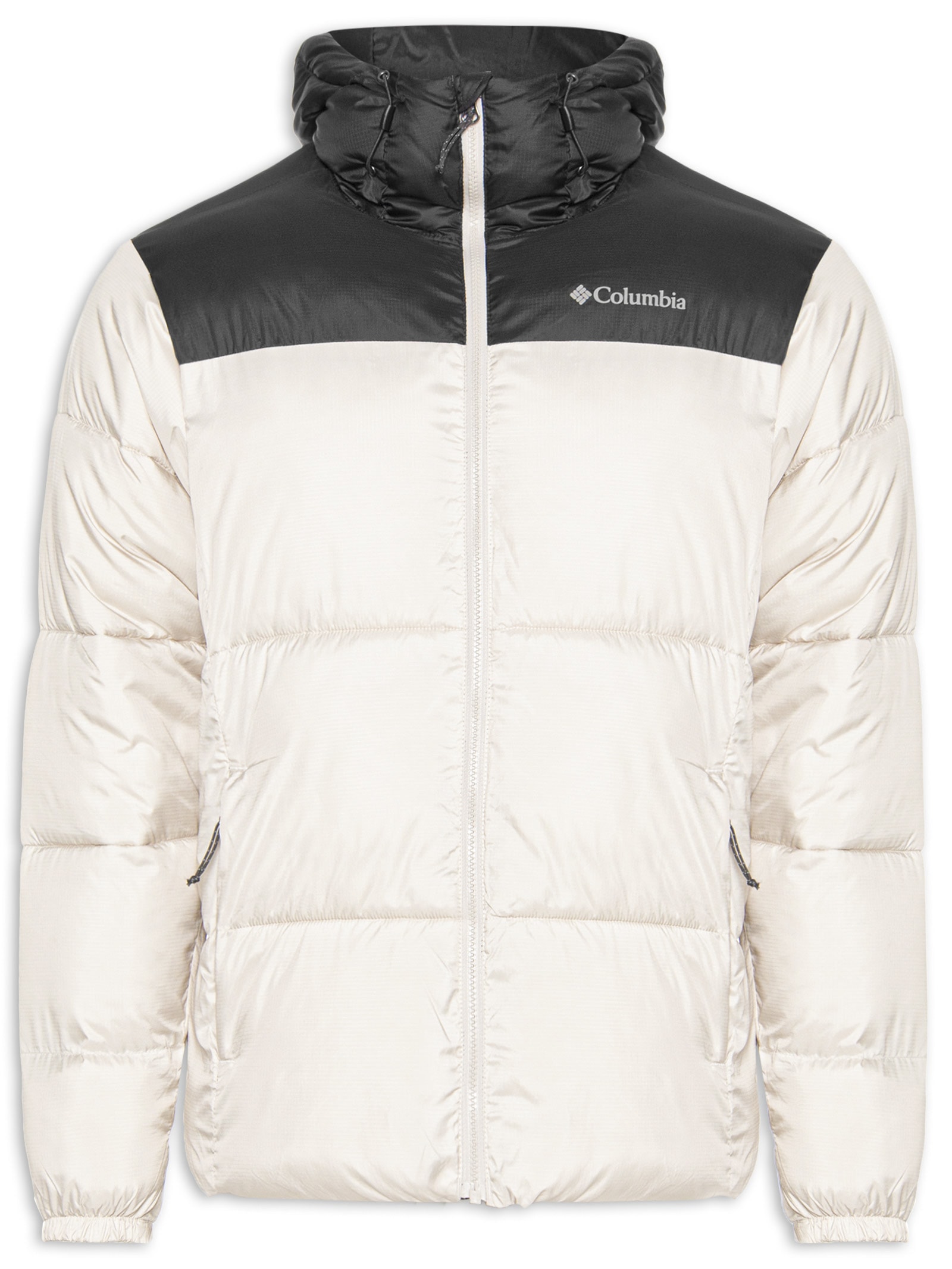 ツ*ー様 Columbia hooded puffer jacket 短丈 y2 Jaqueta Masculina Puffer Puffect™ Hooded ll - Branco - Columbia