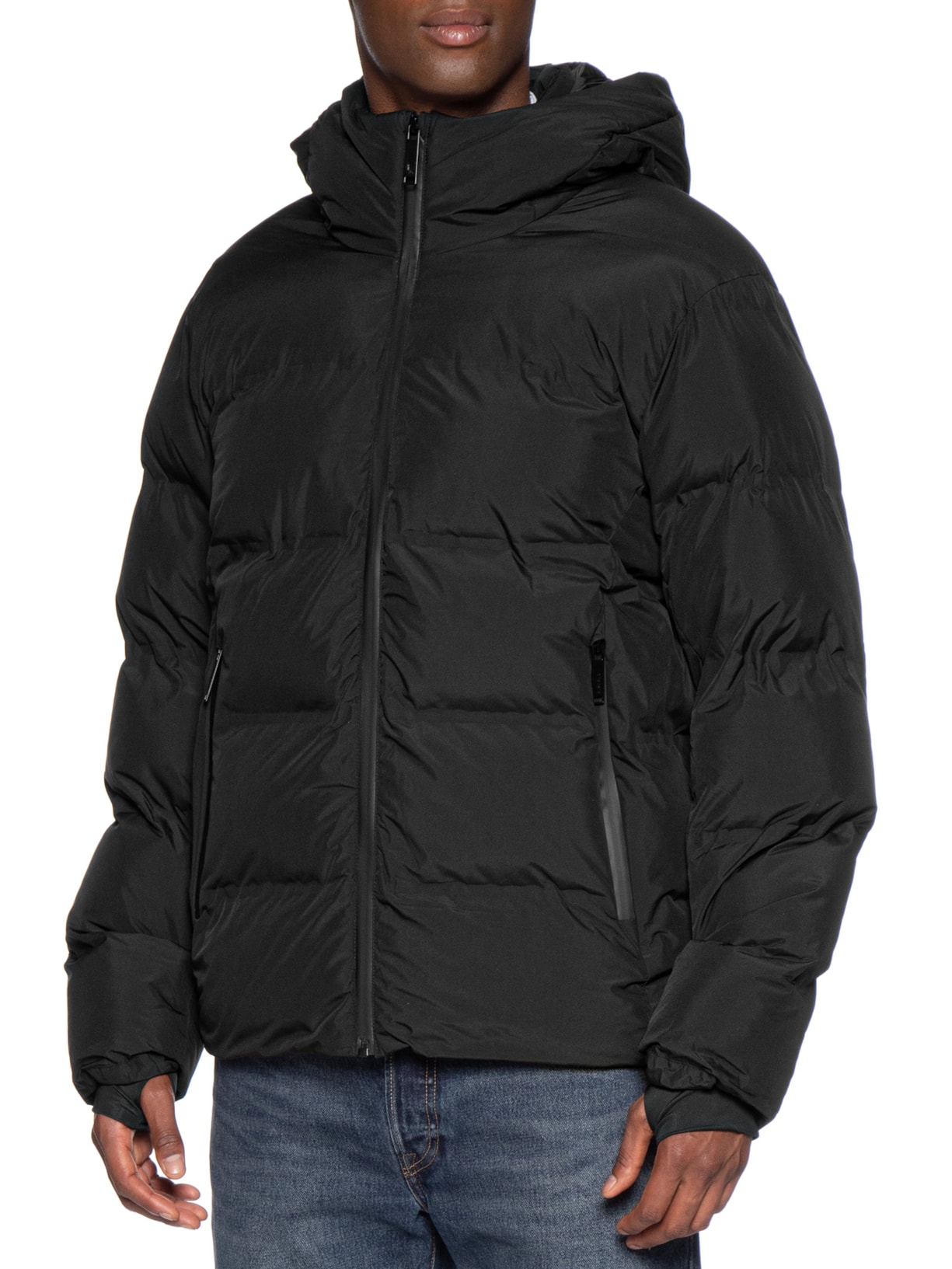 Jaqueta Masculina Puffer Selada Preto Reserva