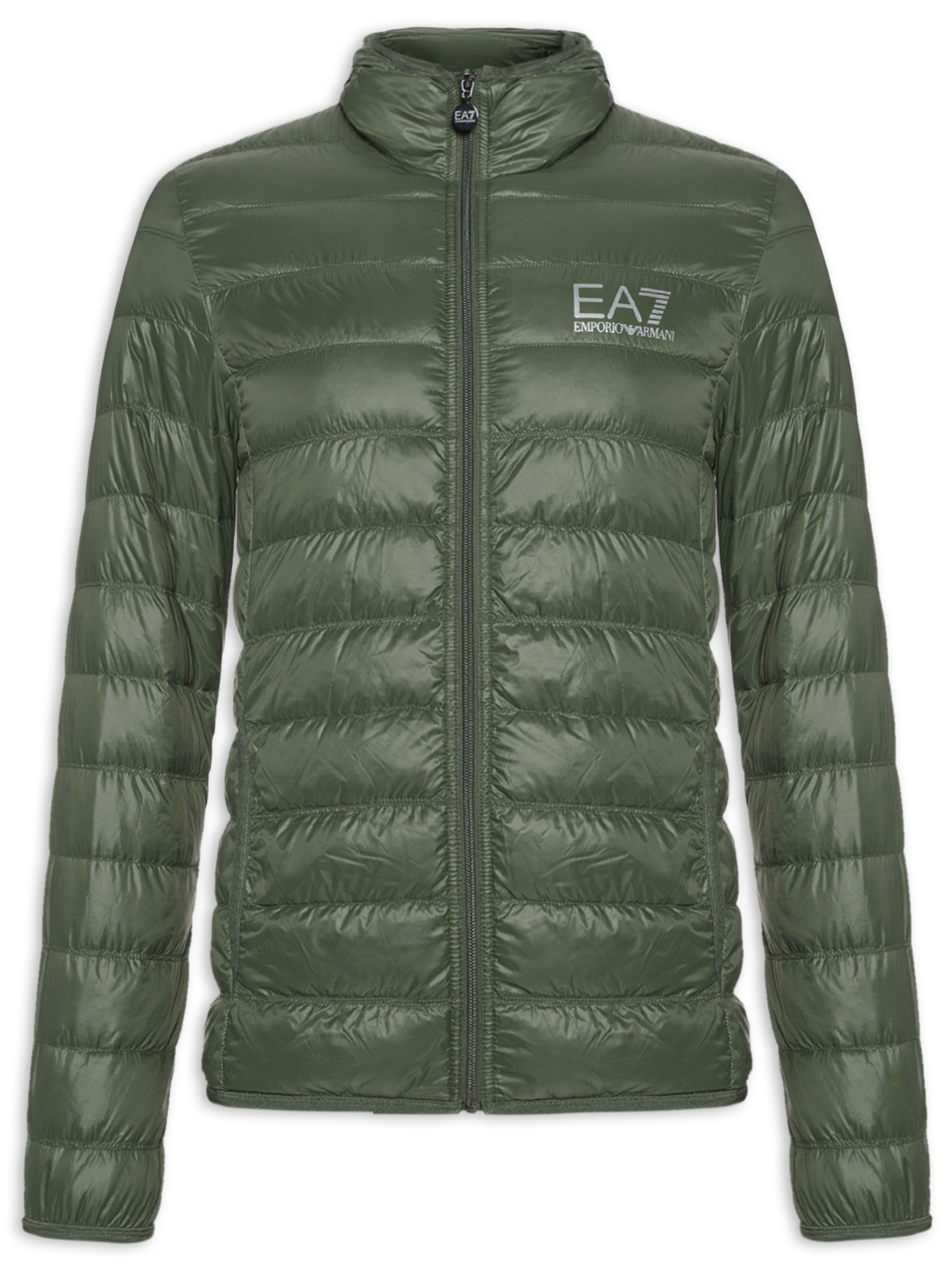 Ea7 Emporio Armani - Jaqueta Masculina Puffer - Verde Ea7 Emporio Armani - Jaqueta Masculina Puffer - Verde