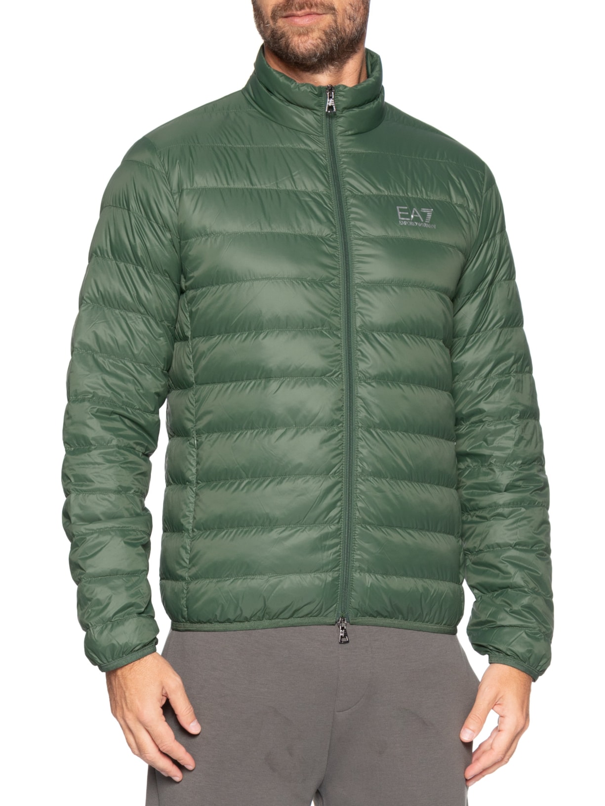 Jaqueta Masculina Puffer Verde Ea7 Emporio Armani