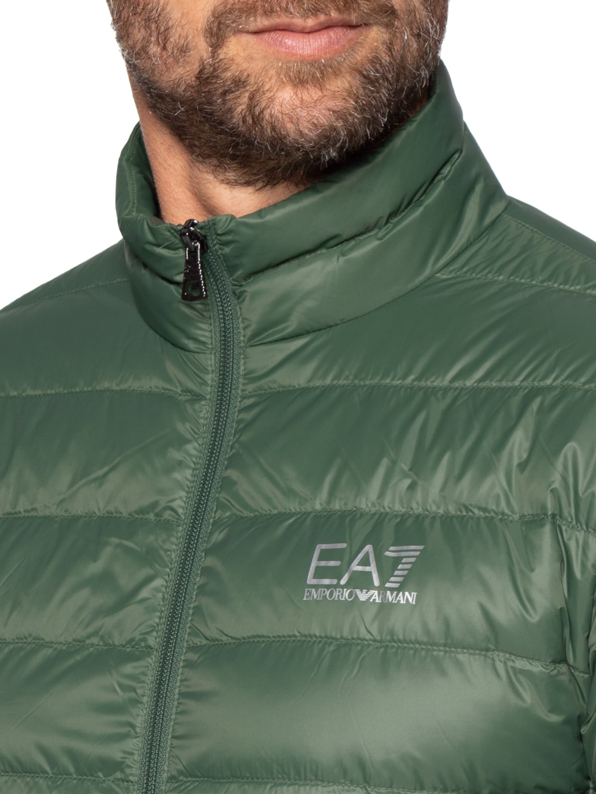 Jaqueta Masculina Puffer Verde Ea7 Emporio Armani