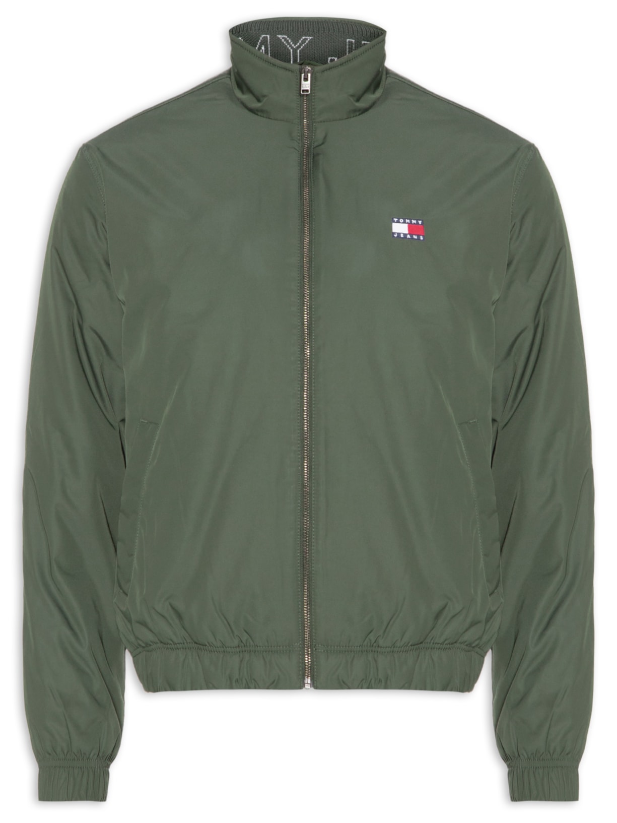 Jaqueta Masculina Relaxed Fit Com Logo Interno Verde Tommy Jeans